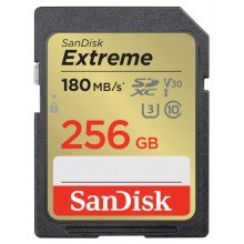 Sandisk SDHC 256gb Extreme 180mb