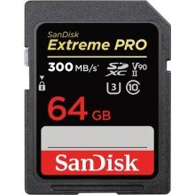 Sandisk SDXC 64gb Extreme Pro 300mb