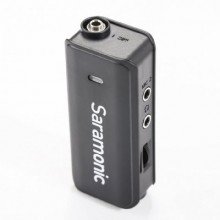 Saramonic Dual Audio Mixer LavMic met Lavalier Microfoon voor DSLR/GoPro/Smartphones