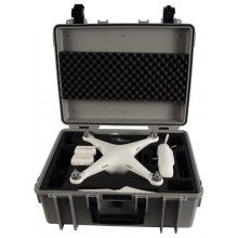 B&W Outdoor.cases Copter.case grijs / hardfoam DJI Phantom 2