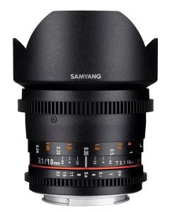 Samyang 10mm T3.1 VDSLR ED AS NCS CS II Sony