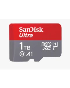 SanDisk 1 TB microSDXC+SD adapter 150MB/s A1 Class 10 UHS-I