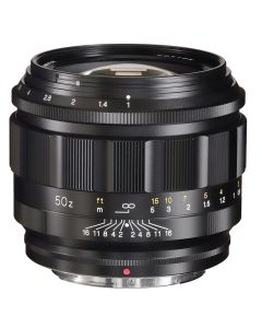 Voigtländer Nokton 50mm f/1.0 Nikon Z-Mount zwart