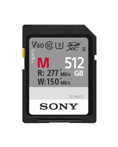 Sony SDXC 512GB Cl10 UHS-II U3 V60