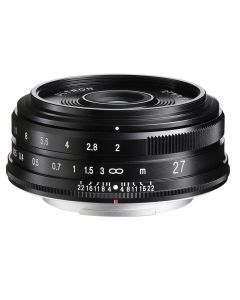 Voigtländer Ultron 27mm f/2.0 zwart X-Mount