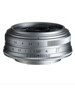 Voigtländer Ultron 27mm f/2.0 zilver X-Mount