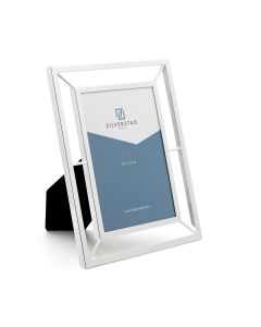 Zilverstad Prisma 10x15 cm zilver glans