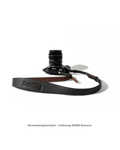 SmallRig 5208 univ. leather camera shoulder strap zwart