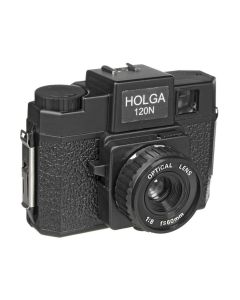 HOLGA 120N zwart, opt.glas lens rollfilm camera