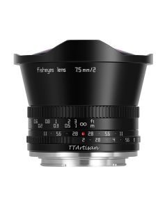 TTARTISAN 7,5mm f/2.0 Fujifilm X-Mount zwart