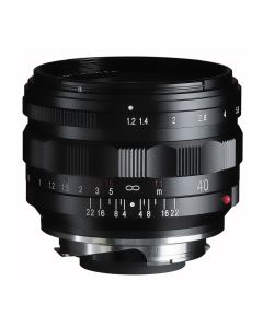 Voigtländer Nokton 40mm f/1.2 II VM zwart
