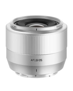 TTARTISAN AF 35mm f/1.8 Sony E-Mount 2e generatie zilver