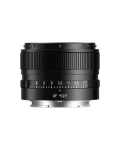 TTARTISAN AF 40mm f/2.0 Sony E-Mount FF zwart