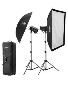 Godox DP600IIIV-C studiodlitser kit (2x DP600III-V & toebehoren)