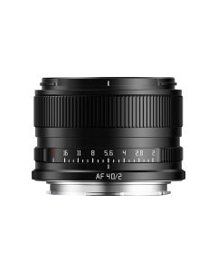 TTARTISAN AF 40mm f/2.0 L-Mount FF zwart