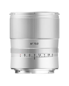 TTARTISAN AF 75mm f/2.0 Nikon Z FF zilver
