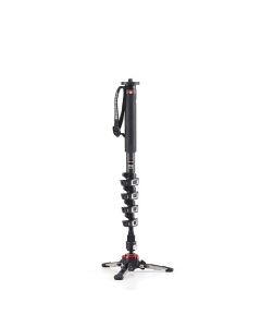 Manfrotto XPRO video monopod carbon met 5 segmenten
