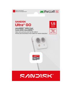SanDisk 1,5 TB microSDXC Ultra GO UHS-I V10 U1 C10 A1 R190 MB/s Full Vi HD