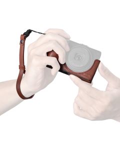 SmallRig 5678 Leather Case Kit rood RICOH GRIV/GRIII/GRIIIx/GRIIIHDF/GRIIIxHDF