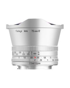 TTARTISAN 7,5mm f/2.0 zilver Fujifilm X-Mount 