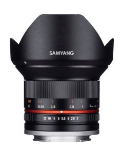 Samyang 12mm F2.0 NCS CS Canon M zwart