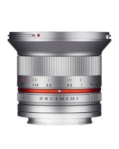 Samyang 12mm F2.0 NCS CS Sony E-mount zilver