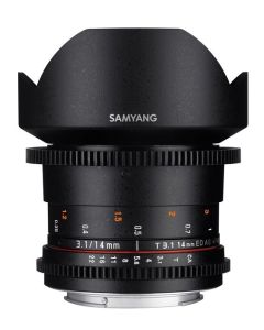 Samyang 14mm T3.1 VDSLR ED AS IF UMC II Canon