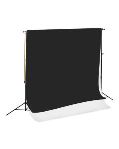 Falcon Eyes Achtergrond Systeem SPK-2 incl. 2 Rollen Zw/Wit 1,35x11 m