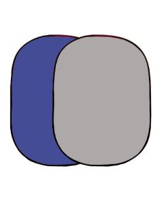 Falcon Eyes Background Board BCP-07-03 Blauw/Grijs 148x200 cm