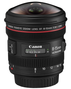 Canon EF 8-15mm f/4L Fisheye USM
