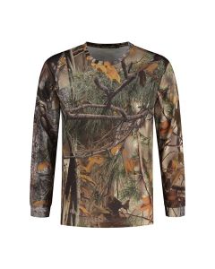 Stealth Gear T-shirt Lange Mouw Camo Bosprint maat XL