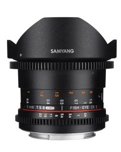 Samyang 8mm T3.8 UMC VDSLR fisheye CSII MFT