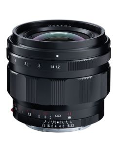 Voigtländer Nokton 50mm f/1.2 Sony E-Mount zwart