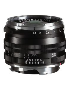 Voigtländer Nokton 50mm f/1.2 II M.C. VM zwart