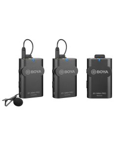 Boya BY-WM4PRO K2 draadloze microphone system (2 transmitters) 2.4