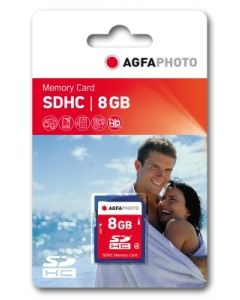 Agfa SDHC 8GB geheugenkaart