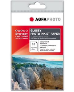 AgfaPhoto Photo Glossy Paper 10x15 20 vel