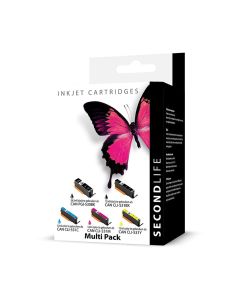 SECOND LIFE Replacement for Canon 530-531 m.pack