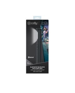 Celly selfiestick + LED lamp clickflashpod