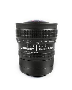 Lensbaby Circular fisheye lens Micro Four Thirds