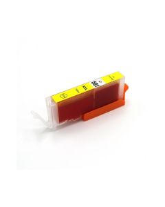 SECOND LIFE Replacement Canon CLI 581 geel XL