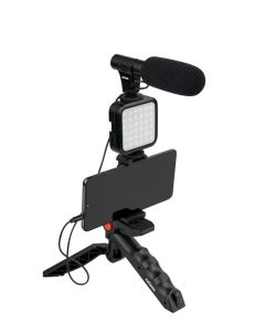Dorr vlogkit VL5 ledlamp + microfoon
