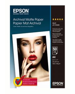 Epson Archival A4 mat 50 vel