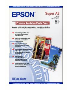 Epson Premium Semigloss A3 20 vel