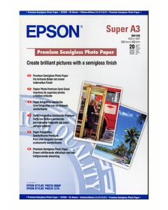 Epson Premium Semigloss papier 20 vel A3