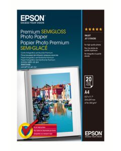 Epson Premium Semigloss A4 20 vel
