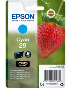 Epson T29 cyaan