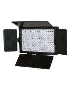 Falcon Eyes Bi-Color LED Lamp Set Dimbaar DV-216VC-K2 incl. Accu