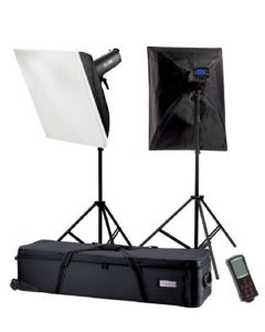 Falcon Eyes Studioflitsset TFK-2400L met LCD Scherm