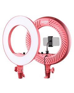 Godox LR180 ringlamp roze